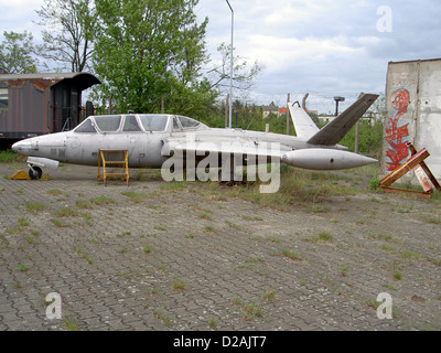 Fouga CM.170R Magister, Alliierte in Berlin Stockfoto