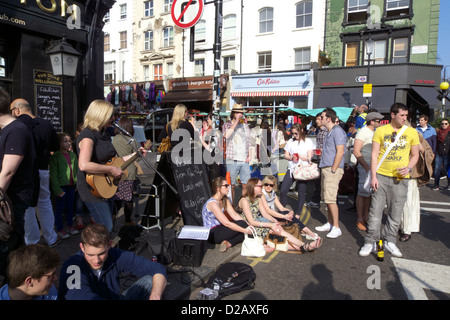 Vereinigtes Königreich Londoner Stadtteil Kensington und Chelsea Portobello Road der Herzog von Wellington pub Stockfoto