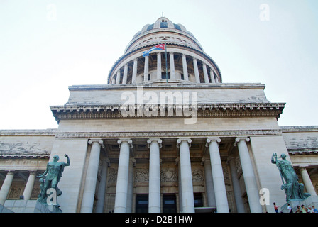 Havanna, Kuba, United States Capitol in der Altstadt Stockfoto