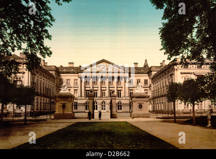 Der Palast der Nationen, Brüssel, Belgien, um 1900 Stockfoto