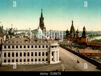 Der Zar Platz, Kreml, Moskau, Russland, um 1900 Stockfoto