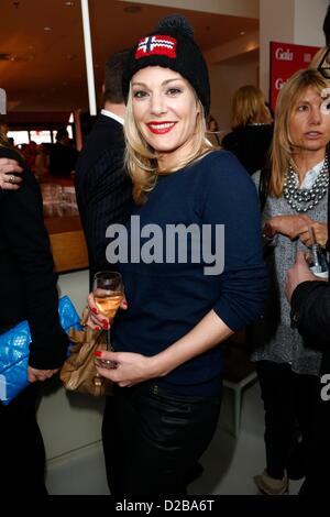 Eva Hassmann / GALA Fashion Brunch Im Ellington-Hotel / Mercedes Benz Fashion Week / HERBST / WINTER 2013 / Herbst / WINTER 2013 Berlin Stockfoto