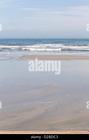 Leeren Strand auf Amelia Island, Florida Stockfoto