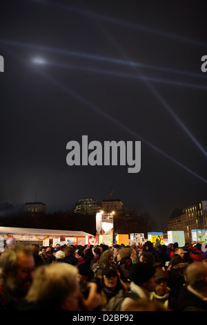 Berlin, Deutschland, Feierlichkeiten zum 20. Jahrestag des Mauerfalls Stockfoto