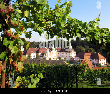 (Dpa Datei) Eine Datei Bild vom 2. September 2011 zeigt eine Ansicht im Kloster Marienthal bei Ostritz, Deutschland. Foto: Franz-Peter Tschauner Stockfoto