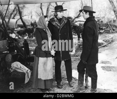 Treck Nach Utah Brigham Young-Frontiersman Szenenbild-- Stockfoto