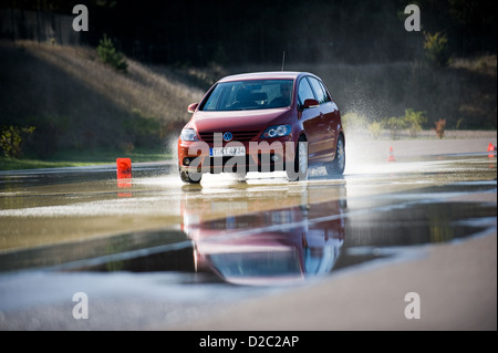 Der ADAC Fahrsicherheitstraining Linthe, Deutschland Stockfoto