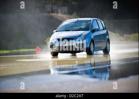 Der ADAC Fahrsicherheitstraining Linthe, Deutschland Stockfoto