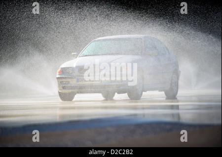 Der ADAC Fahrsicherheitstraining Linthe, Deutschland Stockfoto