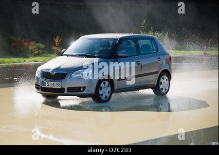 Der ADAC Fahrsicherheitstraining Linthe, Deutschland Stockfoto