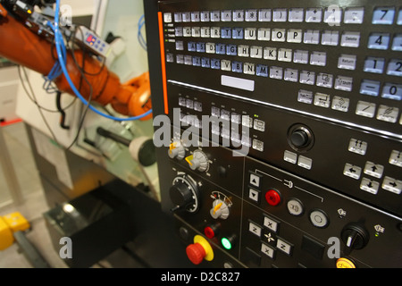 Posen, Polen, MAZATROL MATRIX Nexus, eine CNC-Dialog-Steuerung für Werkzeugmaschinen Stockfoto