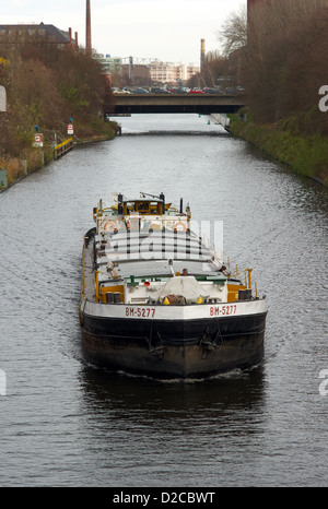 Berlin, Deutschland, im Landesinneren am Teltow-Kanal Stockfoto