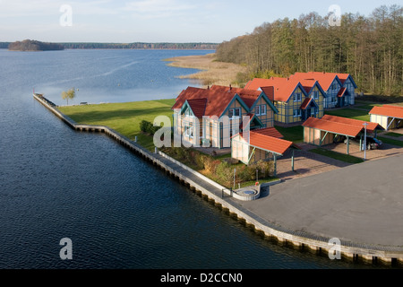 Rheinberg, Deutschland, den Port Village Rheinberg Rheinsberger See Stockfoto