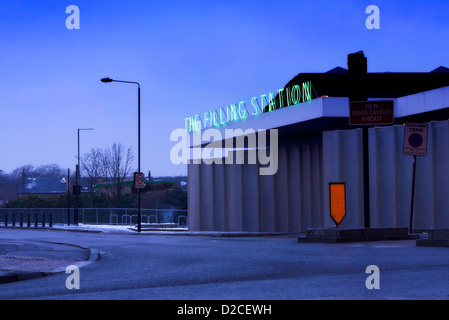 Die Tankstelle Restaurant waren Weg Camden Town London UK Stockfoto