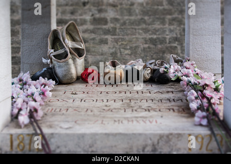 Grabstein von Sergei Diaghilev, Venedig Stockfoto