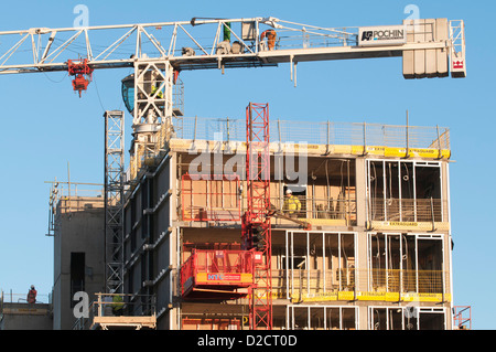 Baustelle in Edinburgh, Schottland-Bild von Alex Hewitt Stockfoto