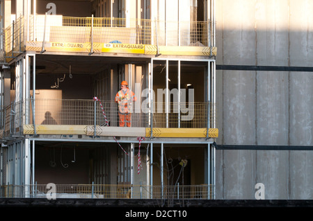 Baustelle in Edinburgh, Schottland-Bild von Alex Hewitt Stockfoto