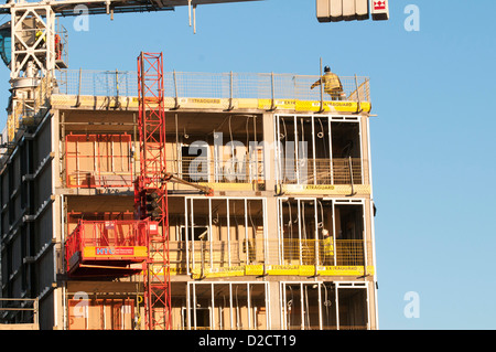 Baustelle in Edinburgh, Schottland-Bild von Alex Hewitt Stockfoto