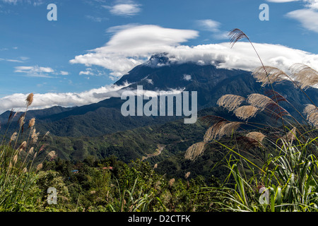 Kota Kinabalu Berg Sabah Borneo Malaysia Stockfoto