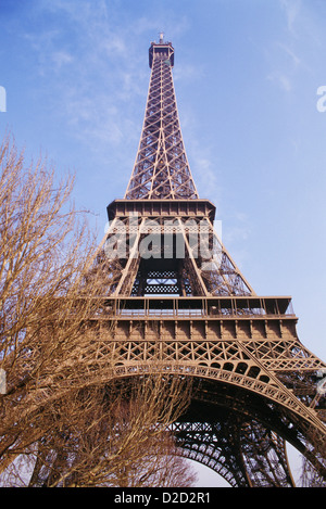 Frankreich, Paris. Eiffelturm, tagsüber. Stockfoto
