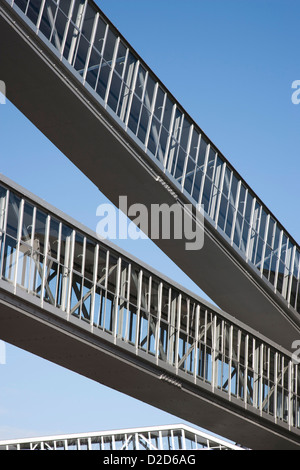 Van Nelle designfabrik, Rotterdam, Niederlande. Architekt: Wessel de Jonge Architekten, 2004. Gebäude Links. Stockfoto