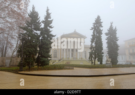 Archäologische Museum in einem Nebel, Odessa, Ukraine, Europa Stockfoto