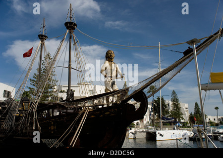 Port El Kantaoui in der Nähe von Sousse in Tunesien Stockfoto