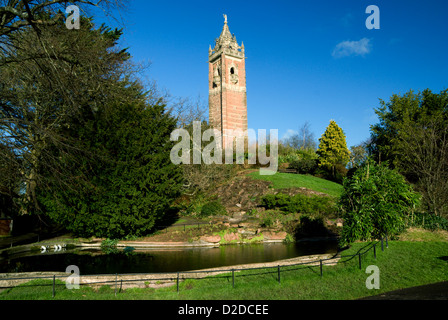 Cabot tower Brandon Hill Bristol england Stockfoto