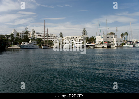 Port El Kantaoui in der Nähe von Sousse in Tunesien Stockfoto