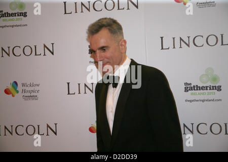 Daniel Day-Lewis an der Lincoln-Film premiere Savoy Kino in Dublin, Irland. Sonntag, 20. Januar 2013. Stockfoto