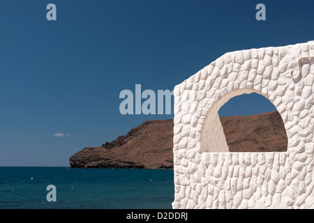 Ansicht, Fuerteventura, Gran Tarajal, Las playitas Stockfoto