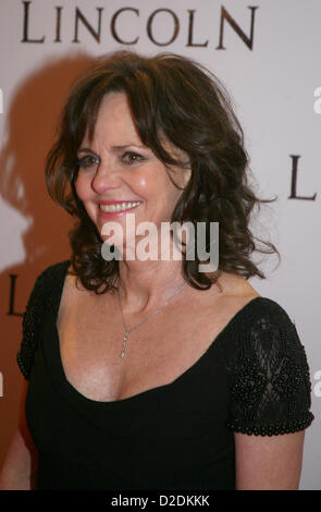 Sally Field in der Lincoln-Film premiere Savoy Kino in Dublin, Irland. Sonntag, 20. Januar 2013. Stockfoto