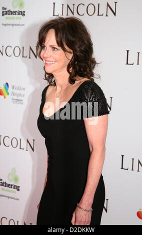 Sally Field in der Lincoln-Film premiere Savoy Kino in Dublin, Irland. Sonntag, 20. Januar 2013. Stockfoto