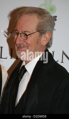 Steven Spielberg an der Lincoln-Film premiere Savoy Kino in Dublin, Irland. Sonntag, 20. Januar 2013. Stockfoto