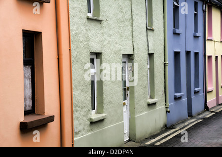 Irish House in Killarney Irland hautnah Stockfoto