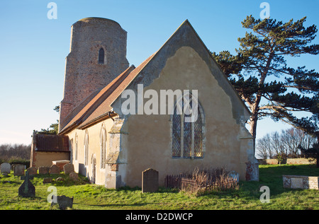 All Saints Church, Ramsholt, Suffolk, UK. Stockfoto