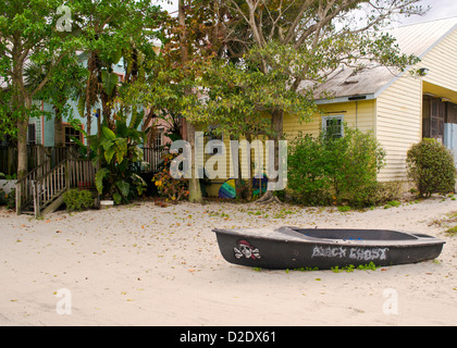 Piratenschiff im Squid Lippen Restaurant im Abschnitt Eau Gallie Melbourne Florida Stockfoto