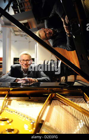 Berlin, Deutschland, Karl Schulze, Geschäftsführer der Firma C. Bechstein Stockfoto