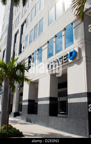 Chase Bank Building in West Palm Beach, Florida Stockfoto