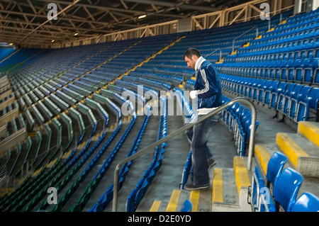 WALISER Boxer im Millennium Stadium in Cardiff, UK. Stockfoto