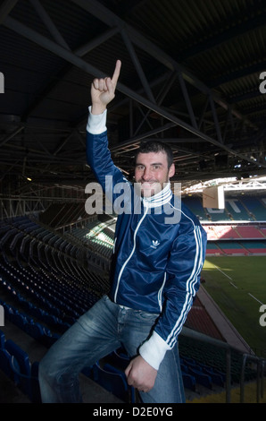 WALISER Boxer im Millennium Stadium in Cardiff, UK. Stockfoto