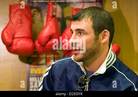 WALISER Boxer im Millennium Stadium in Cardiff, UK. Stockfoto