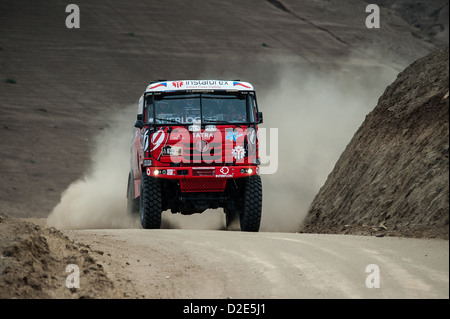 503 Ales Loprais Tschechische Tatra, 6. Platz Gesamtwertung Lastwagen, 2013 Stockfoto