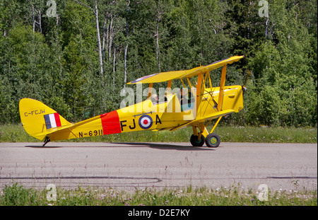 Tiger Moth, 1938, Flugzeug Stockfoto