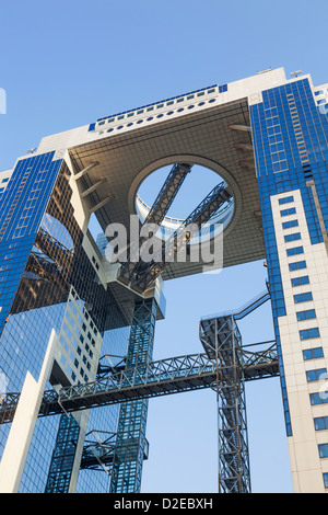 Japan, Honshu, Kansai, Osaka, Umeda, Umeda Sky Building und der schwimmende Garten Sternwarte Stockfoto