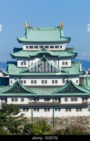 Honshu, Aichi, Nagoya, Japan, Nagoya Castle Stockfoto