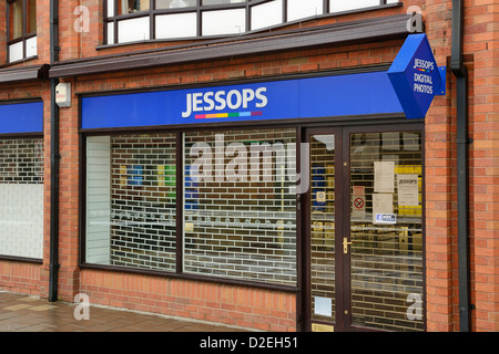 A Jessops Kamera-Shop geschlossen Stockfoto