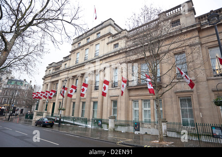 Canada House, Trafalgar Square, London, England, UK Stockfoto