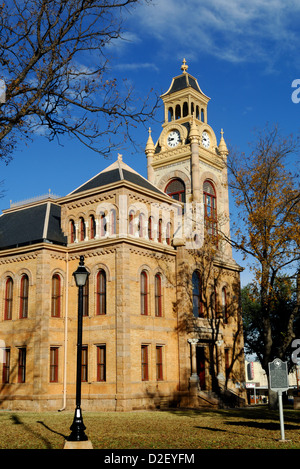 County Courthouse in Llano Texas Stockfoto