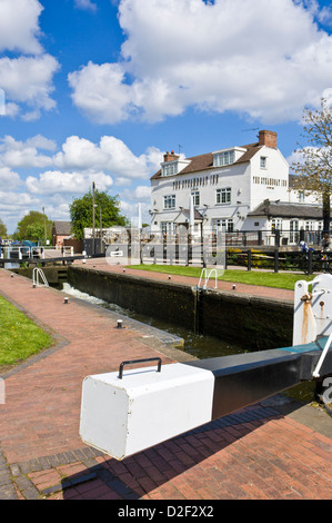 Das Steamboat Inn at Trent Lock, Sawley in der Nähe von Long Eaton, Derbyshire, England, GB, UK, EU, Europa Stockfoto